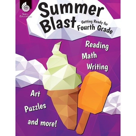 Shell Education Teacher Created Materials Book Set, Summer, Grade 4, 8-1/2inWx1/4inLx11inH, Multi SHL51554
